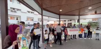 İsrail saldırılarında hayatını kaybedenler için anma etkinliği