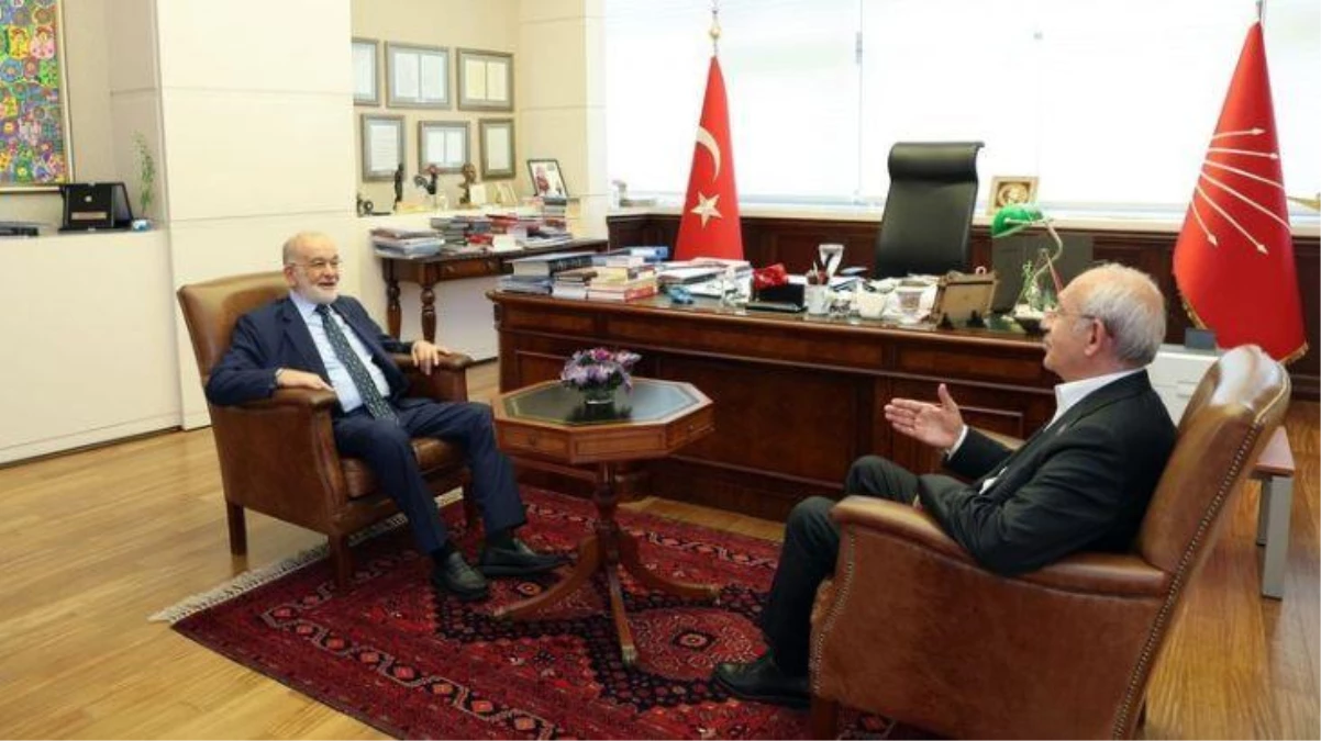 Karamollaoğlu\'nun liderler turu sürüyor! Altılı masa toplantısı öncesi Kılıçdaroğlu ve Uysal ile de görüştü