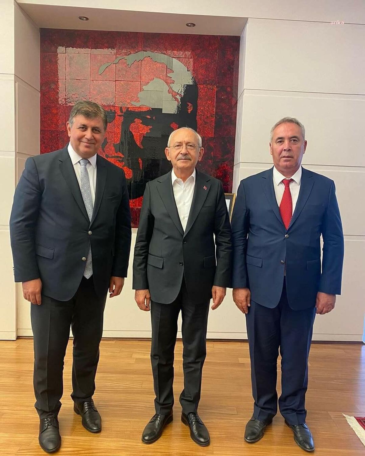 Karşıyaka Belediye Başkanı Cemil Tugay\'dan Kılıçdaroğlu\'na Ziyaret