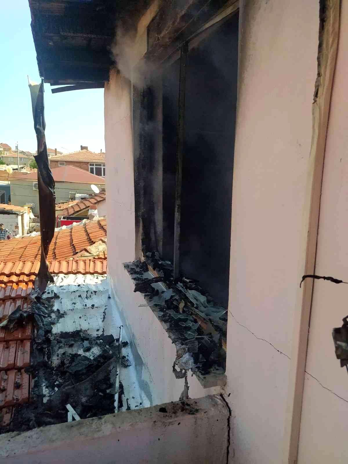 Kırklareli\'nde evde çıkan yangın söndürüldü