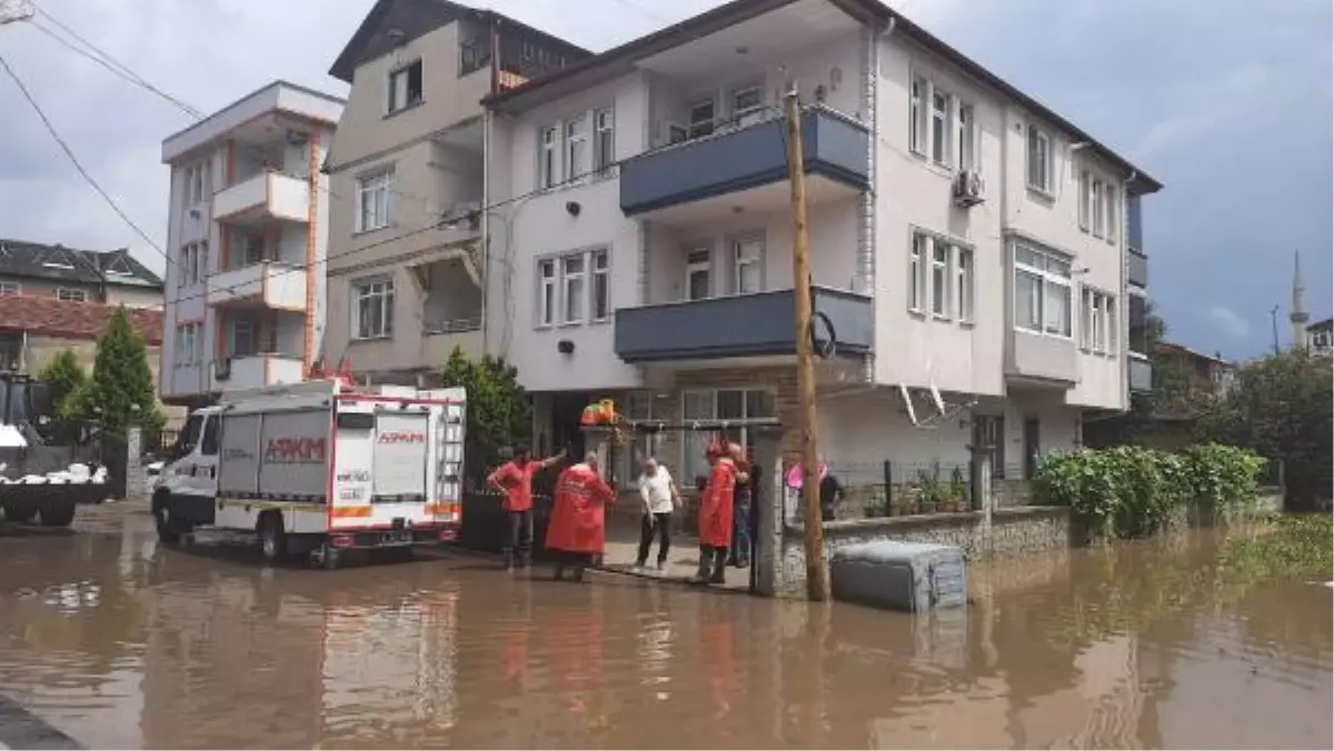 Kocaeli'de ekili arazileri su bastı (2)