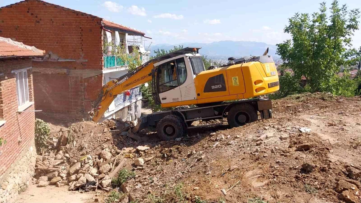 Osmangazi\'de metruk bina sorununa kökten çözüm