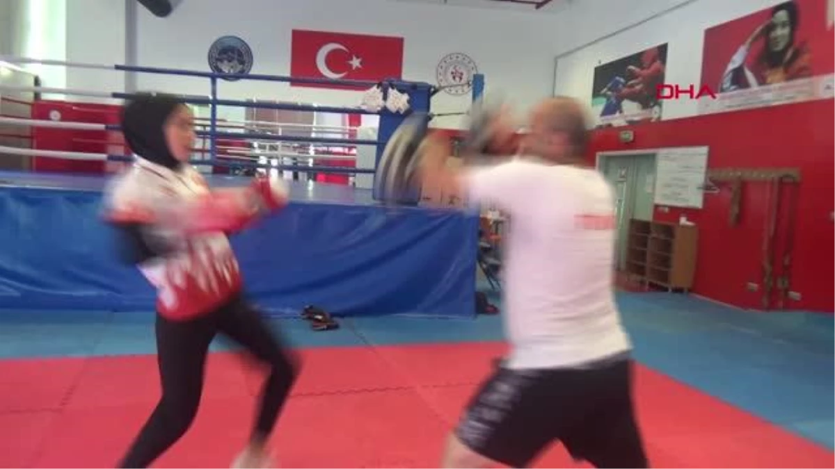 Milli kick boksçu Hayriye Türksoy Hançer: En büyük hayalime 4 gün kaldı
