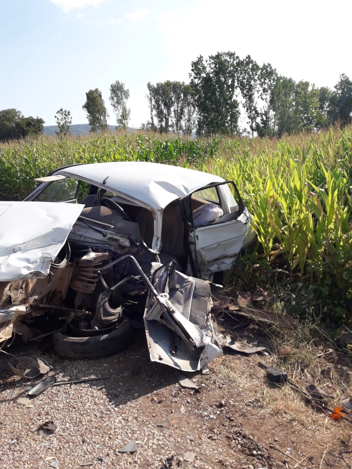 Tokat\'ta otomobil ile kamyonetin çarpıştığı kazada 1 kişi öldü, 2 kişi yaralandı