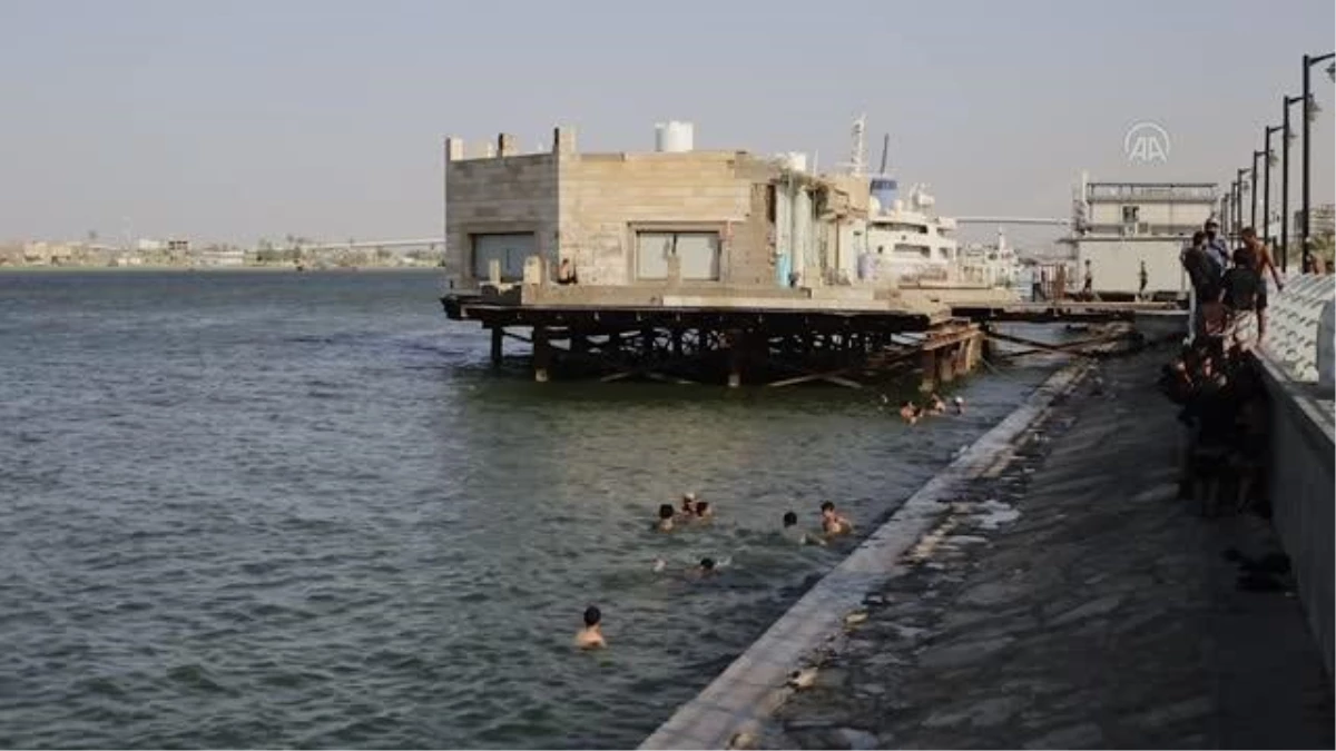 Aşırı sıcaklara sahne olan Basra\'da uzun süreli elektrik kesintileri yaşanıyor