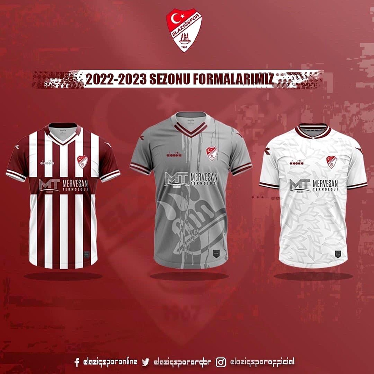 ES Elazığspor\'un yeni sezon formalarına beğeni yağdı