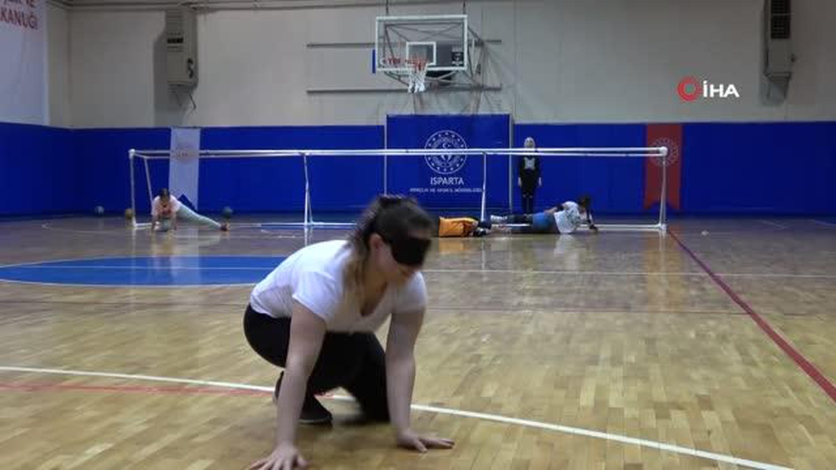 Isparta Kadın Goalball Takımı çalışmalarını sürdürüyor