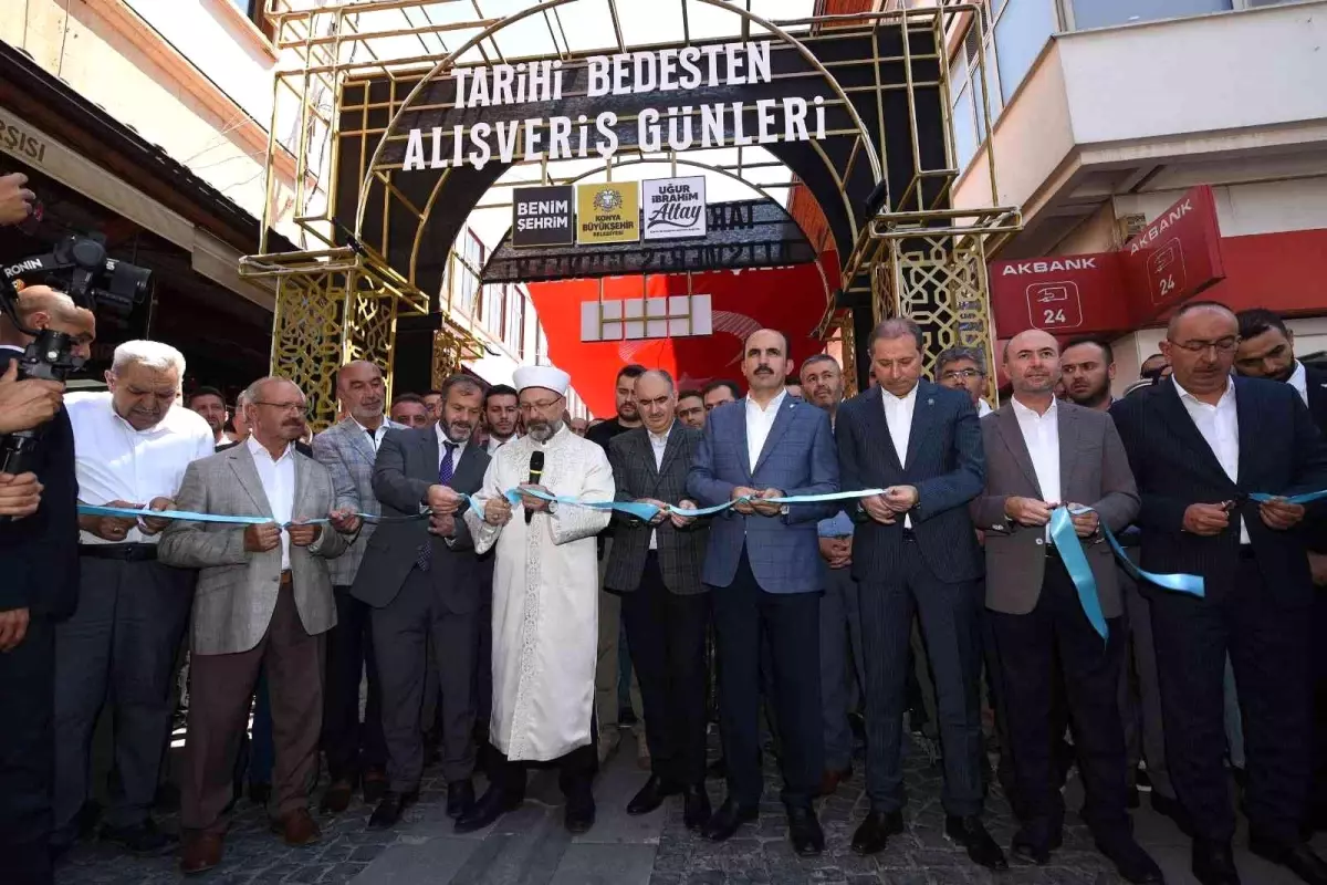 Konya\'da "Tarihi Bedesten Alışveriş Günleri" başladı