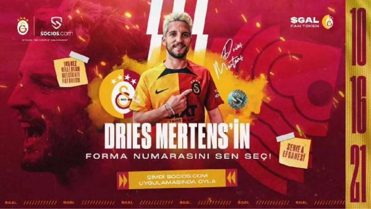 Mertens\'in forma numarasını taraftarlar seçecek