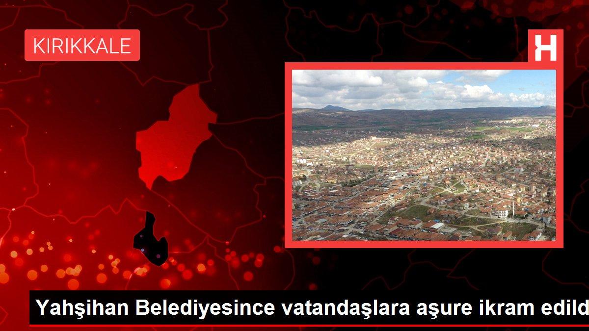 Yahşihan Belediyesince vatandaşlara aşure ikram edildi