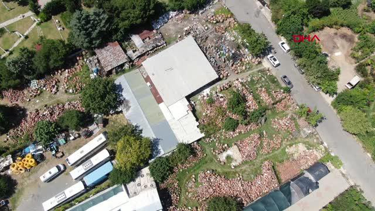 İSTANBUL ? BEYKOZ\'DA 10 TIR DOLUSU TARİHİ ESER ELE GEÇİRİLDİ