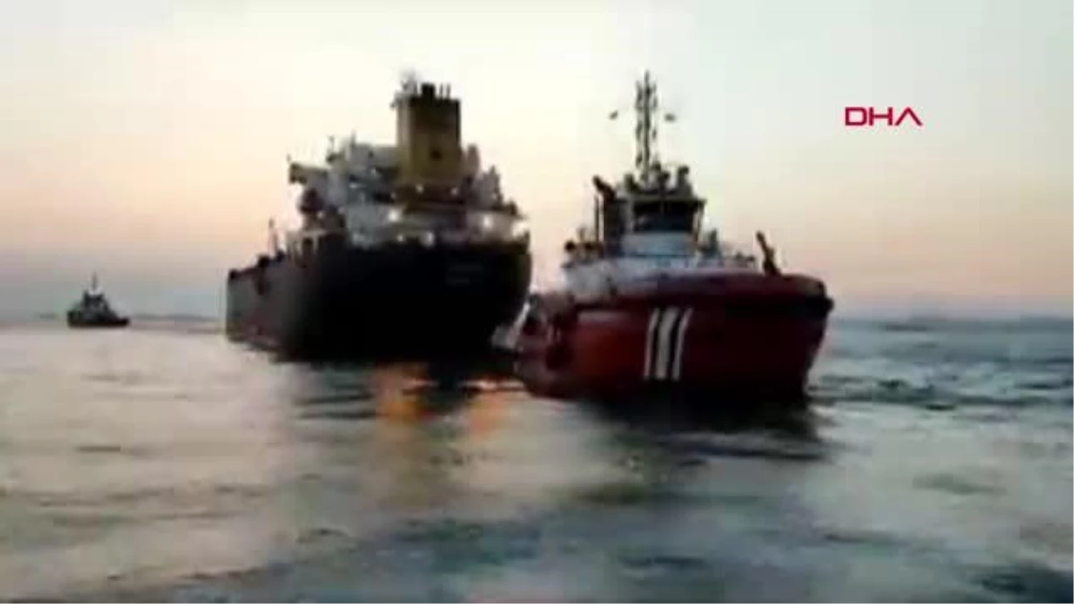 Liberya bandıralı tanker İstanbul Boğazı girişinde makine arızası yaptı