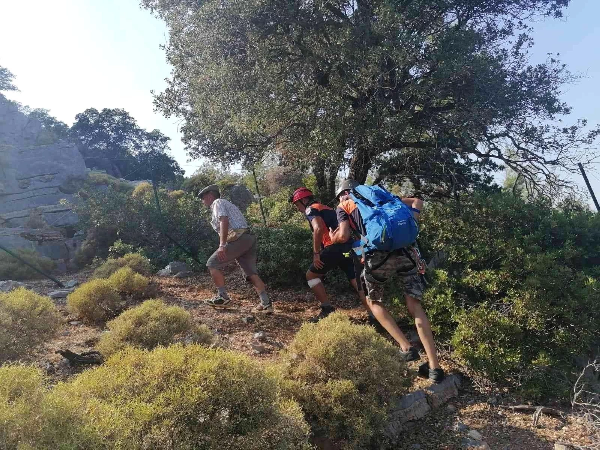 Mahsur kalan keçiyi MAG AMESAR Ekibi kurtardı