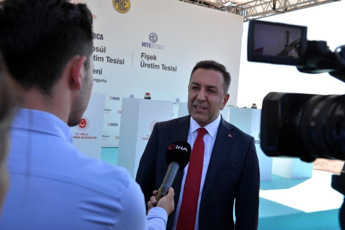 Milli Savunma Bakan Yardımcısı Dere: "Türkiye\'de ilk, Avrupa\'nın sayılı yatırımlarından birinin temelini atıyoruz"