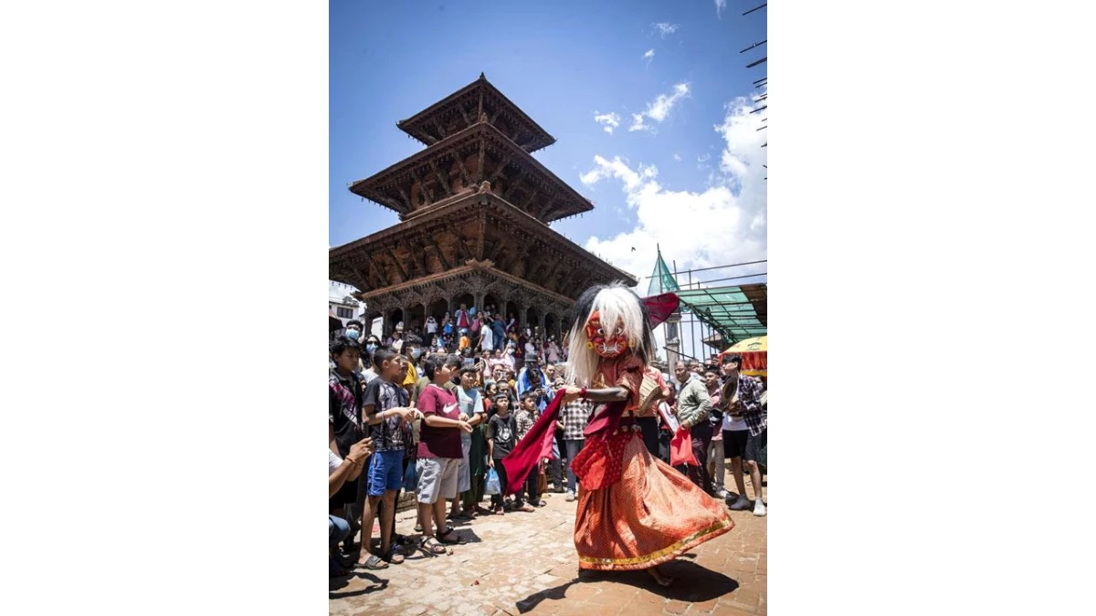 Nepal\'in İnek Festivali\'nden Kareler