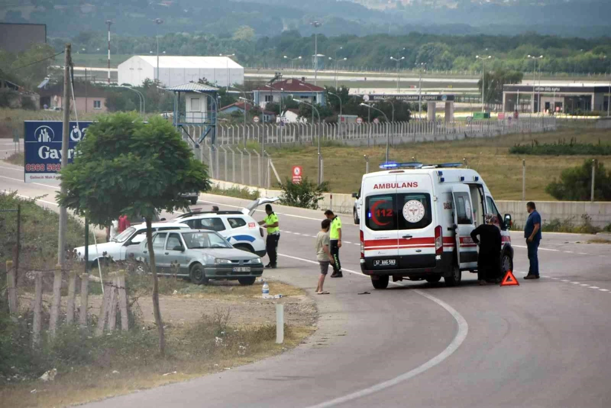 Sinop\'ta trafik kazası: 3 yaralı