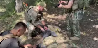 Ukraynalı askerlere düşman hedeflerini tespit amacıyla dron eğitimi veriliyor