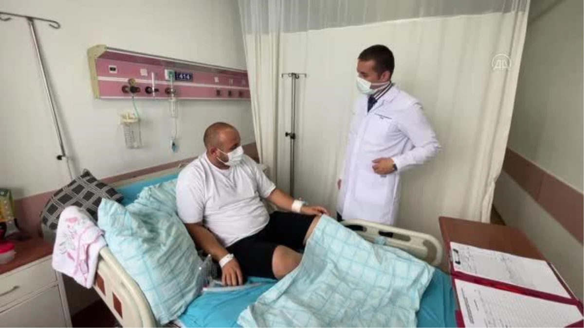 Zonguldak\'ta genç hasta kapalı böbrek taşı ameliyatıyla sağlığına kavuştu