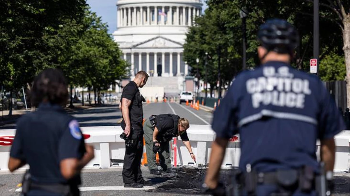 ABD\'de Kongre binasına saldırı girişiminde bulunan şahıs, barikatlara çarpmasının ardından intihar etti