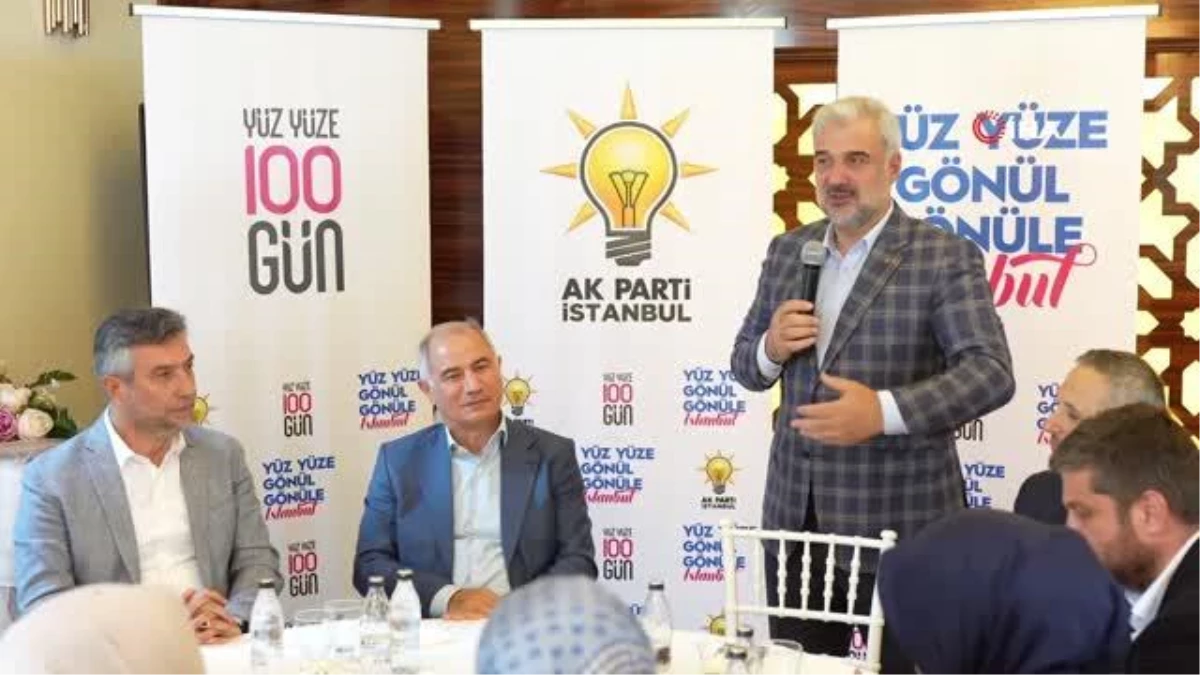 AK Parti İstanbul\'un "Yüz Yüze 100 Gün" ziyaretleri sürüyor