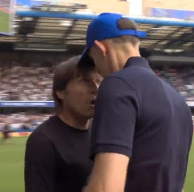 Dev derbide inanılmaz görüntüler! Dünya, Conte ile Tuchel arasındaki kavgayı konuşuyor Dev derbide inanılmaz görüntüler! Dünya, Conte ile Tuchel arasındaki kavgayı konuşuyor