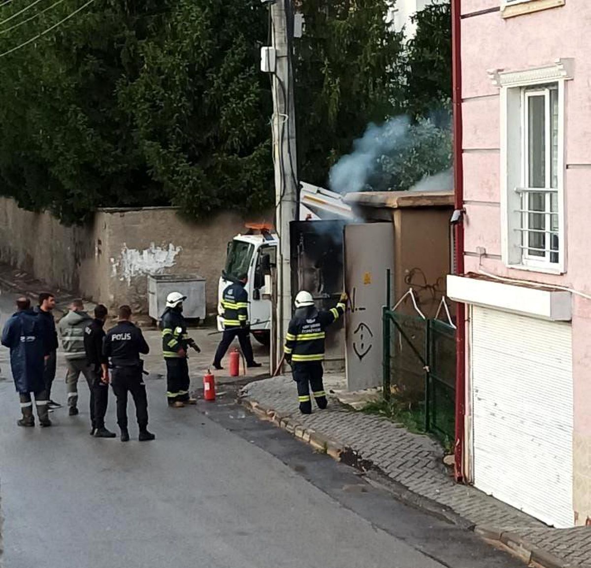 Eskişehir\'de trafoda yangın
