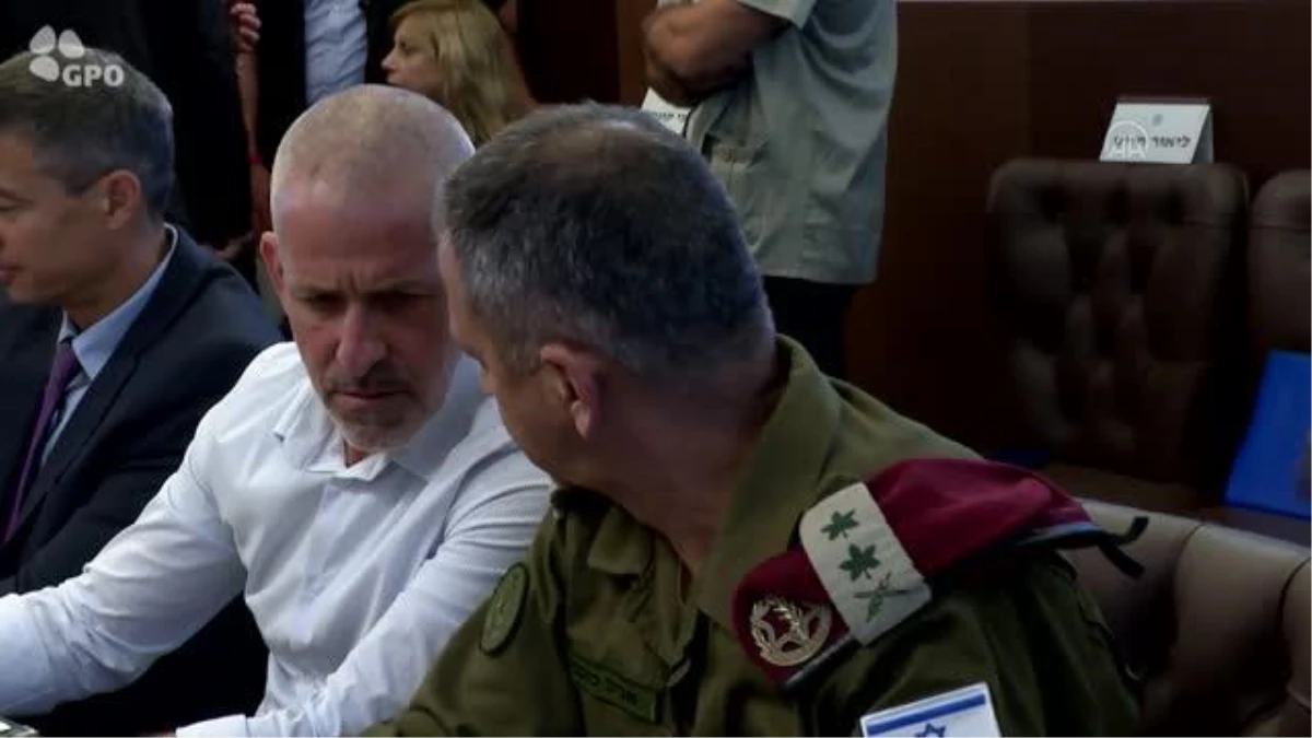 İsrail Başbakanı Yair Lapid, haftalık kabine toplantısında konuştu