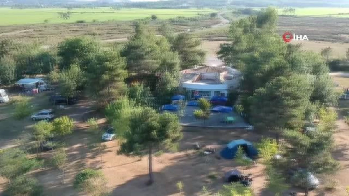 Karadeniz\'in gözde kamp merkezlerinden Akliman ilgi görüyor