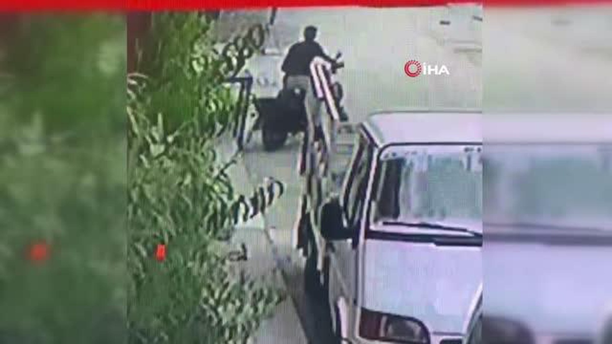 Motosikletini çalan şüpheliden motosikletini istedi, silahla karşılık aldı