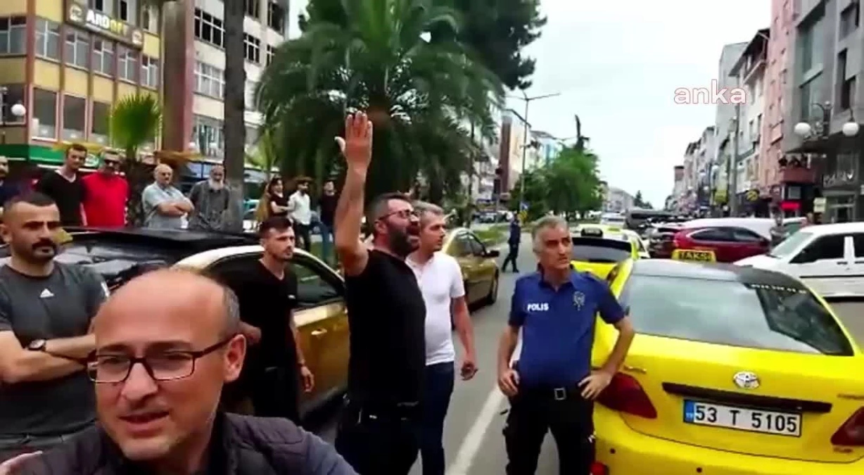 Pazarlı Taksiciler, Ardeşenli Taksiciler ile Görüştüğünü İddia Ettikleri AKP Genel Başkan Yardımcısı Yazıcı\'yı Cimer\'e Şikayet Etti