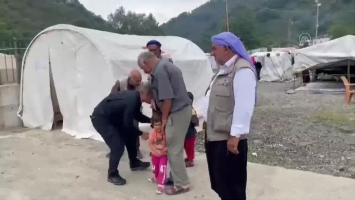 Ordu Valisi Sonel, mevsimlik tarım işçilerini ziyaret etti