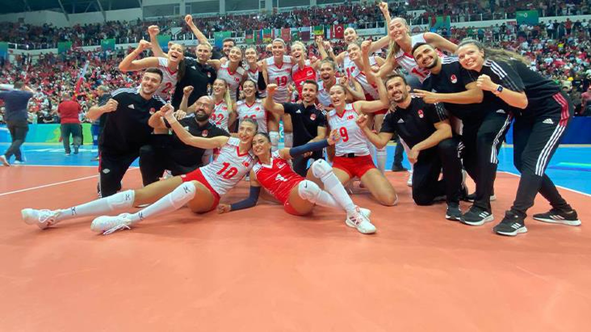 5. İslami Dayanışma Oyunları\'nda A Milli Kadın Voleybol Takımı İran\'ı yenerek şampiyon oldu