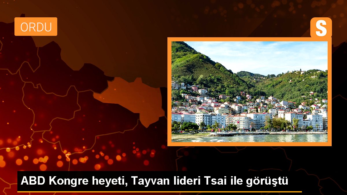 ABD Kongre heyeti, Tayvan lideri Tsai ile görüştü