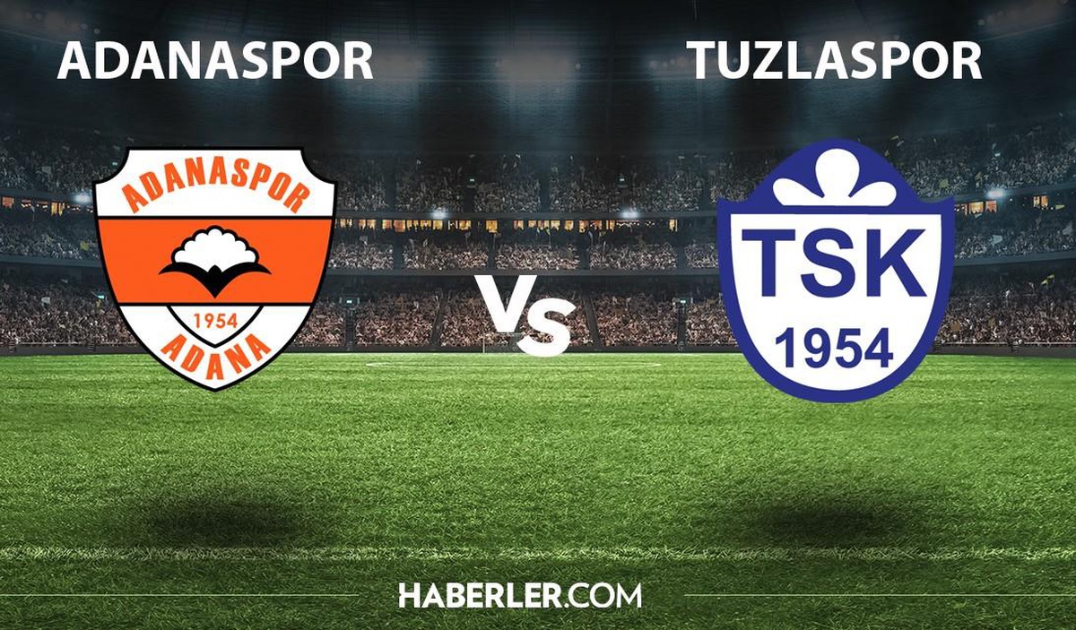 Adanaspor - Tuzlaspor maçı ne zaman hangi kanalda? Adanaspor - Tuzlaspor maçı şifresiz mi? Adanaspor - Tuzlaspor maçı hakemi kim?