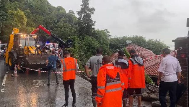 İstanbul Beykoz'da istinat duvarı çöktü: 1 kişi göçük altında İstanbul Beykoz'da istinat duvarı çöktü: 1 kişi göçük altında