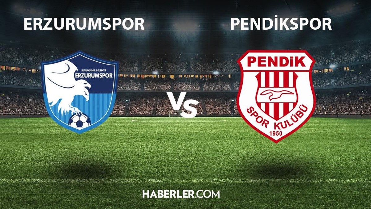 Erzurumspor - Pendikspor maçı ne zaman hangi kanalda? Erzurumspor - Pendikspor maçı şifresiz mi? Erzurumspor - Pendikspor maçı hakemi kim?