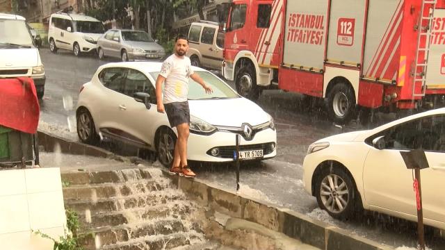 İstanbul'da beklenen yağış başladı