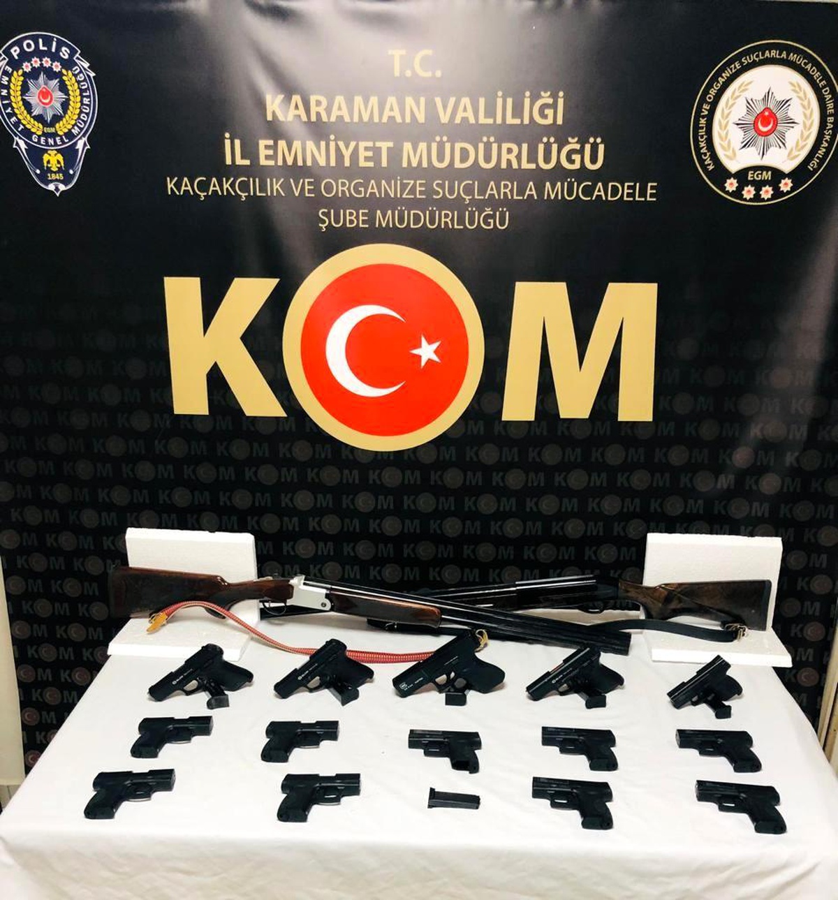Karaman\'da silah kaçakçılığından gözaltına alınan 1 kişi tutuklandı