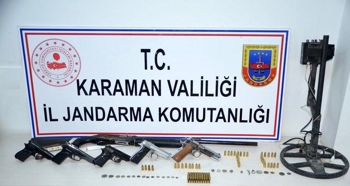 Karaman\'da tarihi eser operasyonu