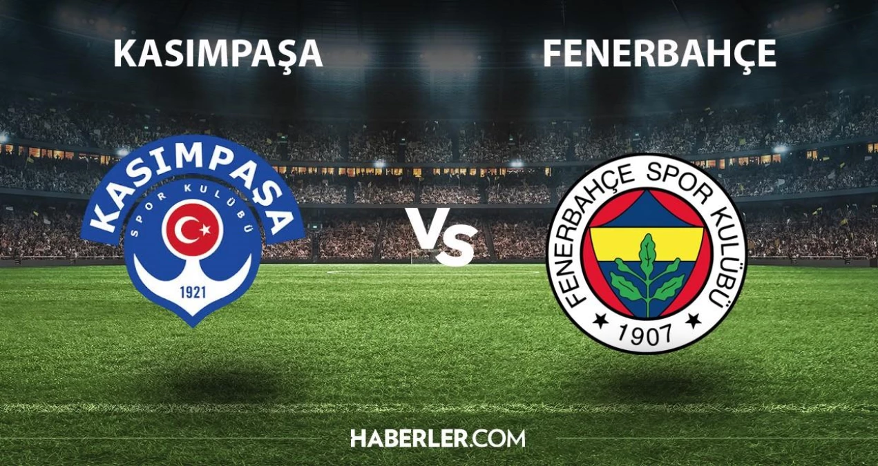 Kasımpaşa - Fenerbahçe maçı ne zaman hangi kanalda? Kasımpaşa - Fenerbahçe maçı şifresiz mi? Kasımpaşa - Fenerbahçe maçı hakemi kim?