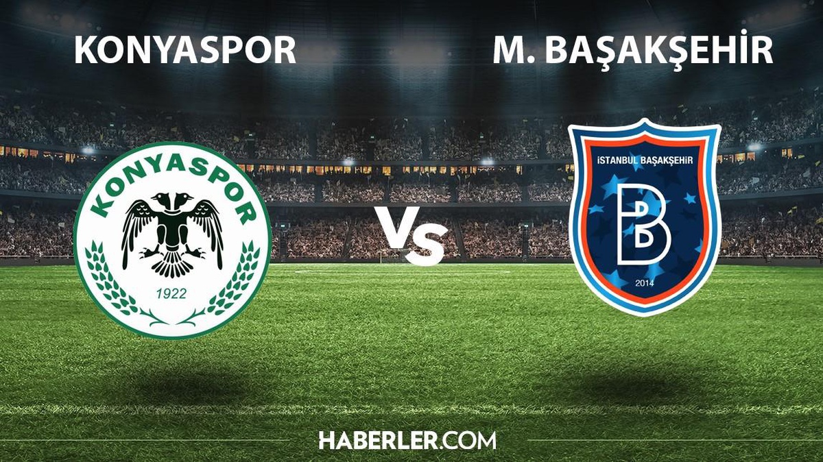 Konyaspor - M. Başakşehir maçı ne zaman hangi kanalda? Konyaspor - M. Başakşehir maçı şifresiz mi? Konyaspor - M. Başakşehir maçı hakemi kim?