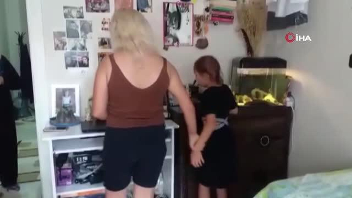 Elif Ayça, süper kahramanının ailesiyle tanıştı