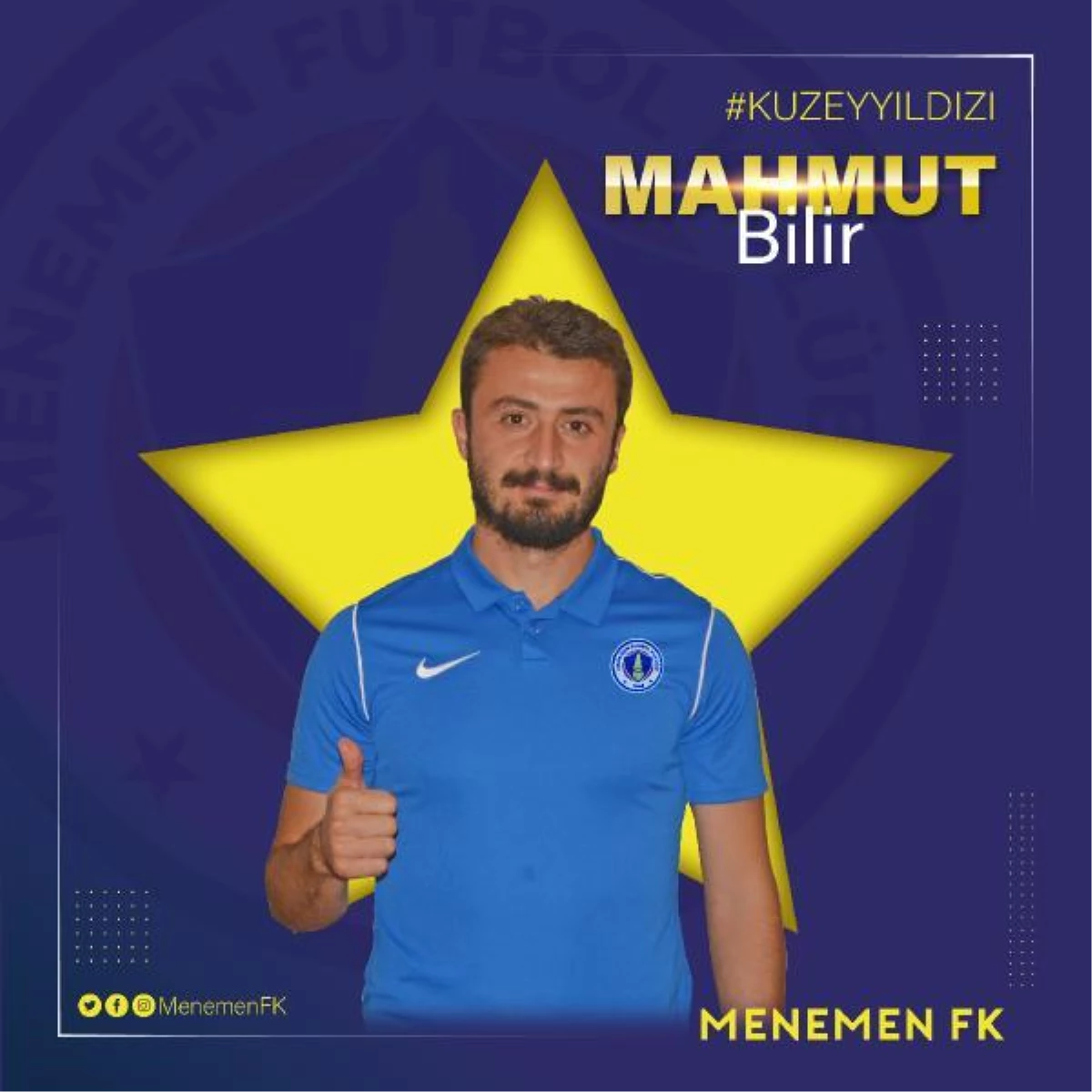 Menemen FK Mahmut\'la imzaladı