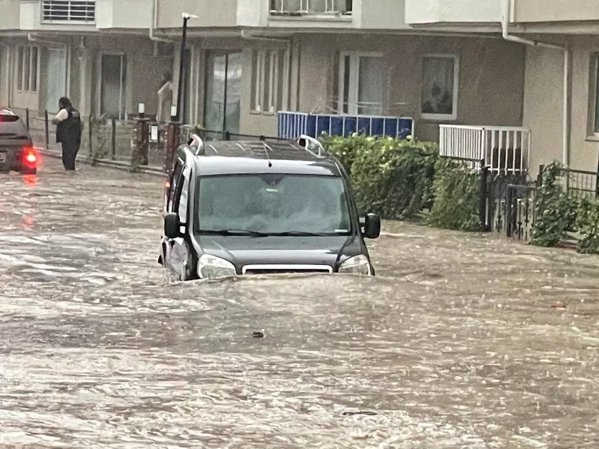 Mudanya\'da hayat normale döndü... Selden geriye çamur kaldı