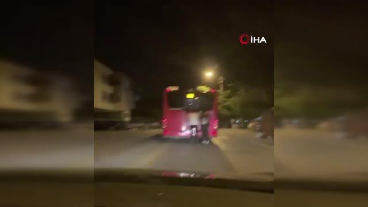 Patenli gençlerin tehlikeli yolculuğu kamerada