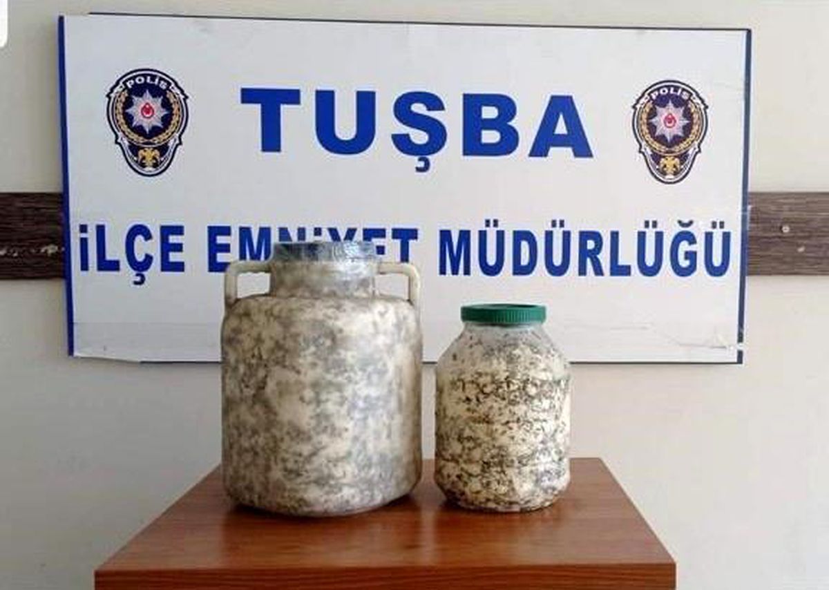 Van\'da 30 kilo otlu peynir çalan 2 şüpheli yakalandı