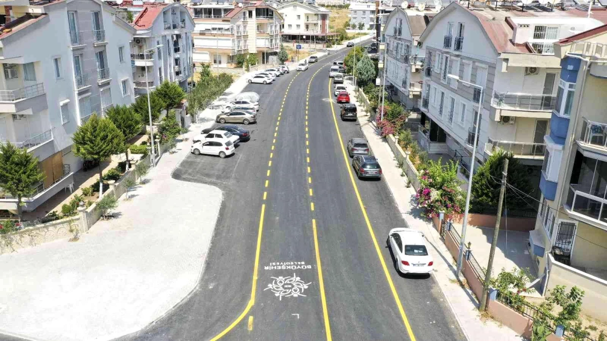 Aydın Büyükşehir Belediyesi, Didim\'in Yollarını Yeniledi