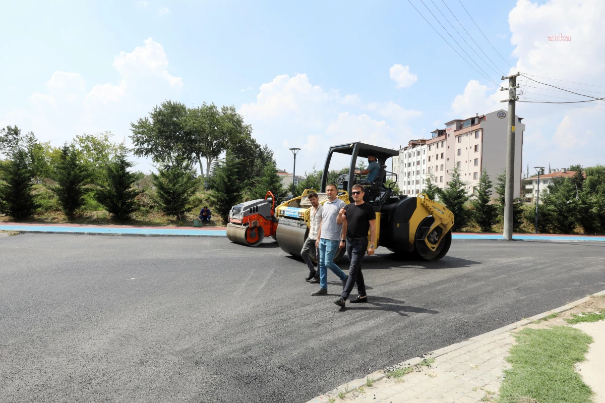Çerkezköy Belediyesi Asfalt Çalışmalarına Devam Ediyor