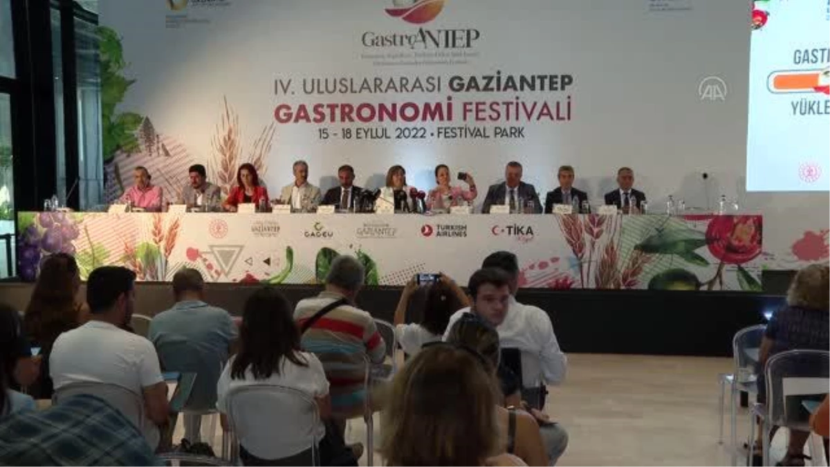 Büyükşehir Belediye Başkanı Şahin, Uluslararası Gaziantep Gastronomi Festivali tanıtımında konuştu Açıklaması