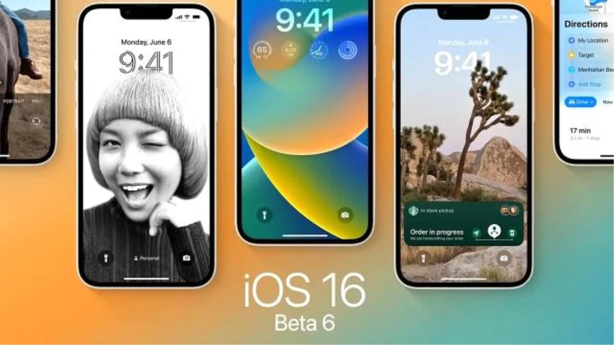 iOS 16 Beta 6 güncellemesi çıktı!